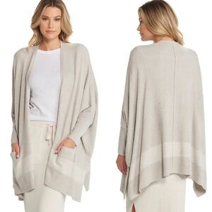 Barefoot Dreams Cozy Open-Front Cardigan, Cozychic Lite Yarn